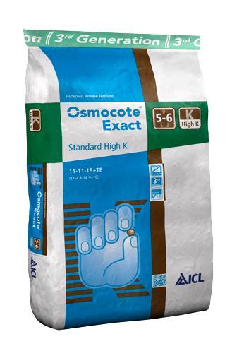 Osmocote Exact 11-11-18+TE High K 5/6mnd 25kg (zak)