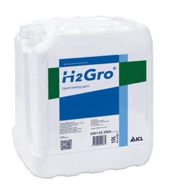 H2Gro wetting agent 10 liter can