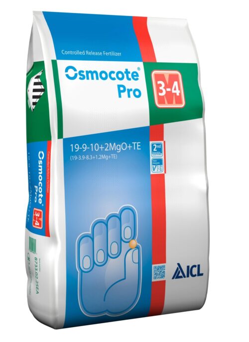 Osmocote Pro 19-9-10+2MgO 3/4mnd 25kg (zak)