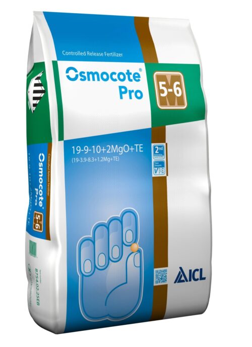 Osmocote Pro 19-9-10+2MgO 5/6mnd 25kg (zak)