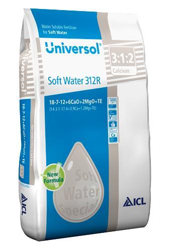Universol 18-7-12+6CaO+2MgO+TE Soft Water 312R 25kg (zak)