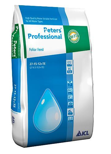 Peters Professional 27-15-12+TE Foliar Feed 15kg (zak)