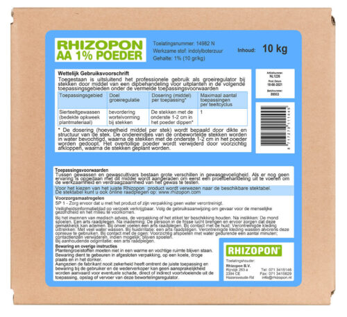 Rhizopon AA 1% 10kg (doos)