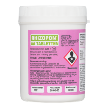 Rhizopon AA 50mg tabletten (200st)