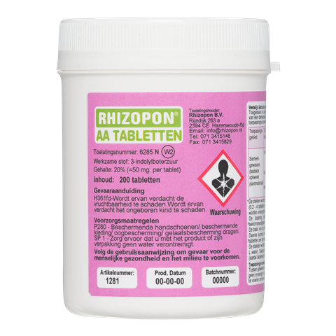 Rhizopon AA 50mg tabletten (200st)