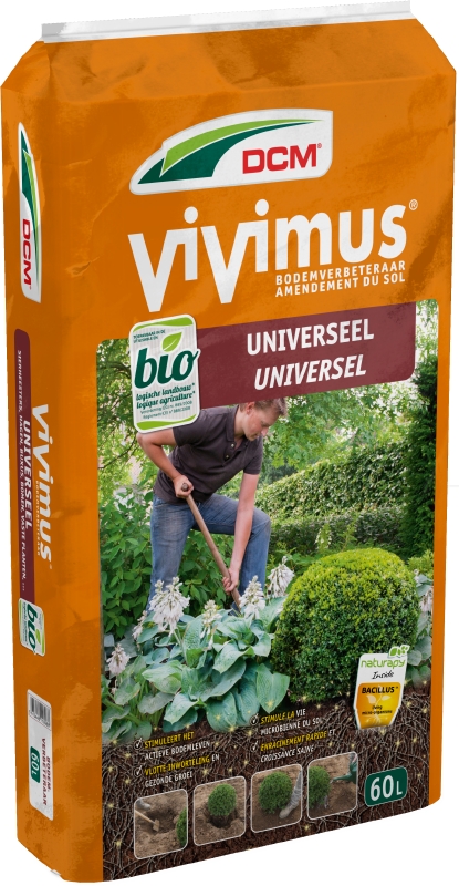 DCM Vivimus (Universeel) Org. Bodem 60ltr (zak)