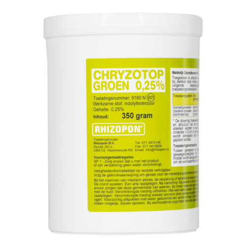 Chryzotop Groen 0,25% 350gr