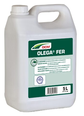 DCM Olega Fer (Blad) 3% N + 3% Fe + Zeewier 5ltr (can)