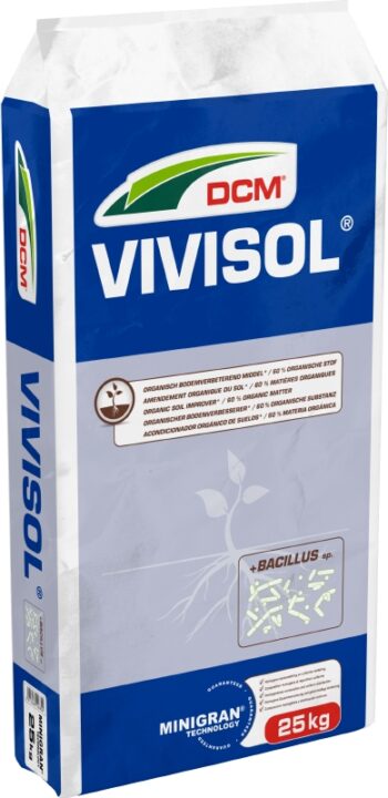DCM Vivisol + Bacillus (Minigran) Org. Bodem 25kg (zak)