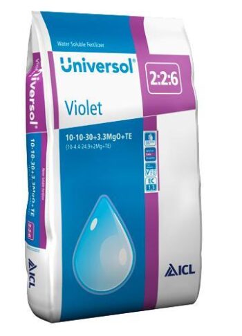 Universol 10-10-31+3.3MgO+TE Violet 25kg (zak)