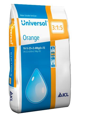 Universol 16-5-25+3.4MgO+TE Oranje 25kg (zak)